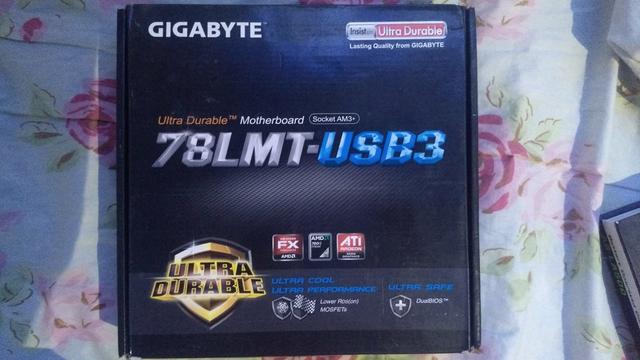 Placa Mãe GIGABYTE GA78LMT-USB3 Rev 6.0 COM DEFEITO