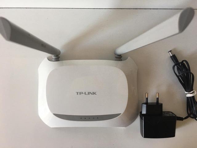 Zerado - Roteador Wireless Tp-link 300mbps 2 Antenas