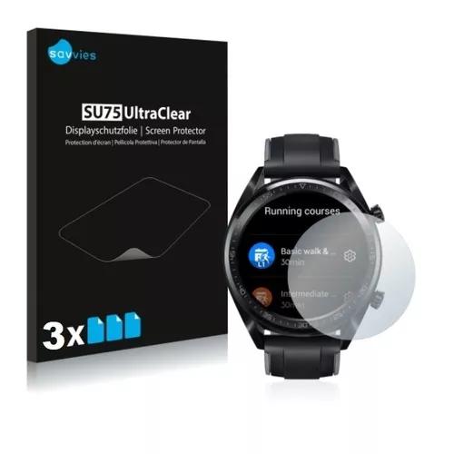 3x Películas Protetoras Savvies® Para Huawei Watch Gt