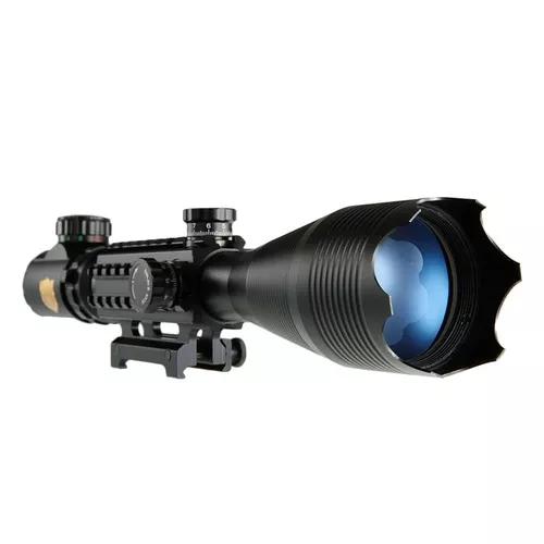 Riflescope 4-16x50 Vermelho Verde Reticle Com 22mm Rail Moun