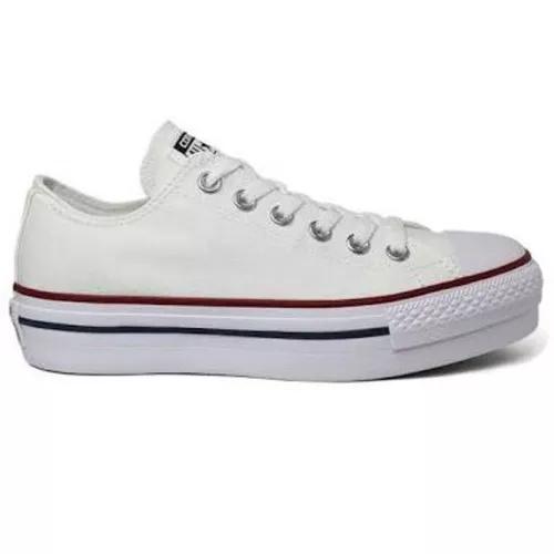 Tênis Converse Chuck Taylor All Star Plataform Preto Branco