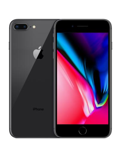 Iphone 8plus 64gb cinza espacial tela rachada