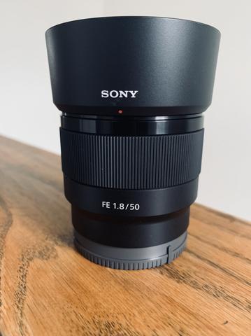 Lente Sony FE 50mm 1.8