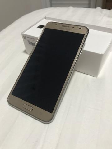 Samsung Galaxy J7 Duos Dourado 16Gb + Cartão de 32Gb