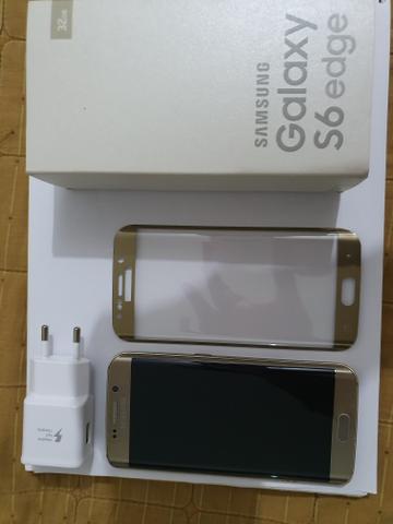 Samsung galaxy S6 Edge + capa Clear View original