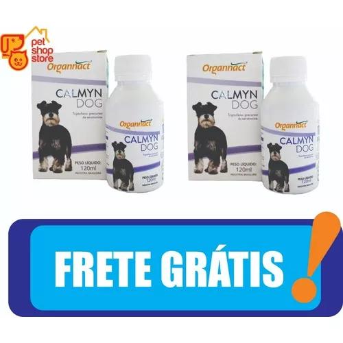 2 X Calmyn Dog 120 Ml Organnact 120ml Pet Shop Store