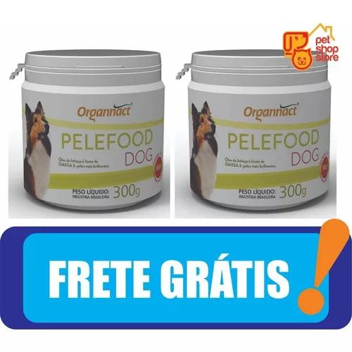 2 X Pelefood Dog 300g Organnact 300 G Pet Shop Store