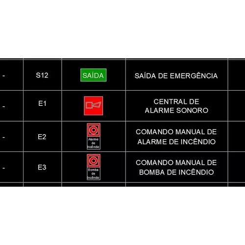 Bloco Para Projetos De Combate Incêndio Dwg