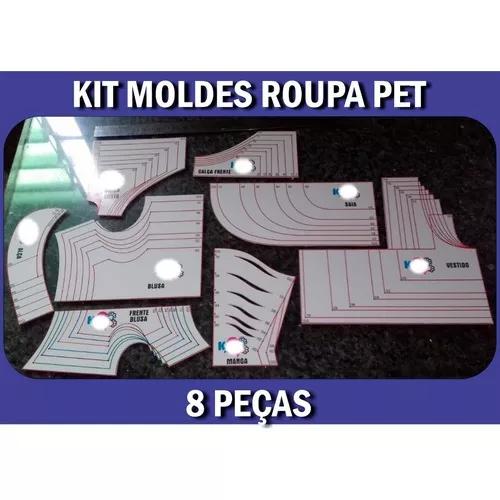 Kit Moldes Para Roupas Pet