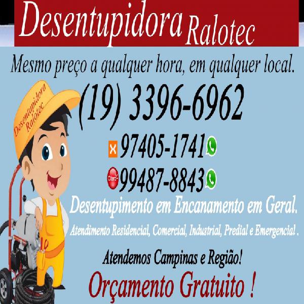 3396-6962 Desentupidora no Botafogo em Campinas