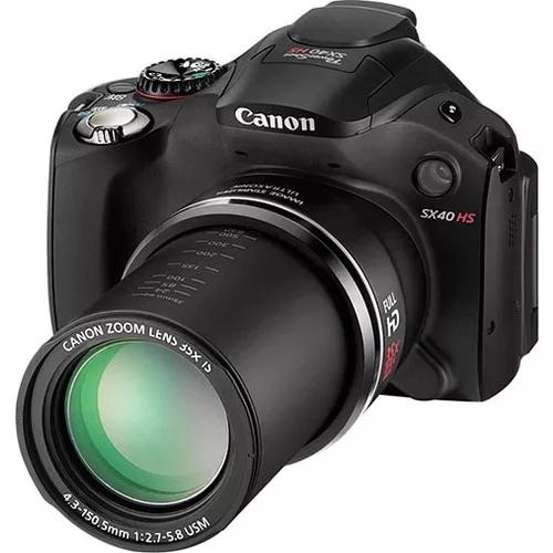 Câmera Canon Powershot Sx40 Hs + Cartão M