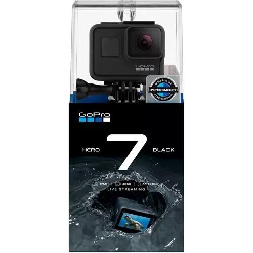 Câmera Digital Gopro Hero 7 Black 12mp Wi-fi 4k 12x S/juros