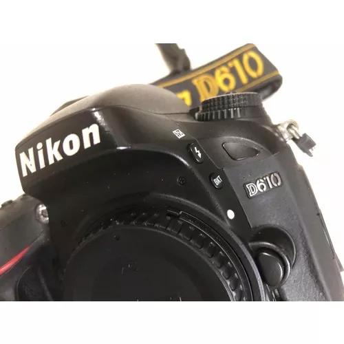 Câmera Nikon D610, Só Corpo, Perfeita, Pouquíssimos Clics