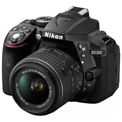 Kit Nikon D-5300 Lente 18-55mm F 1/3.5-5.6g I I