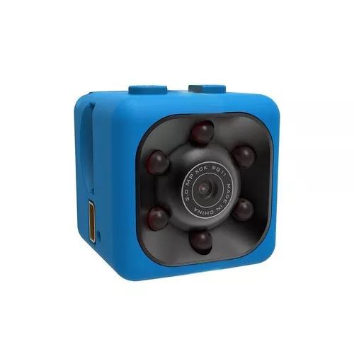 Sq11 1080p Sport Dv Mini Monitor De Vis?o Azul