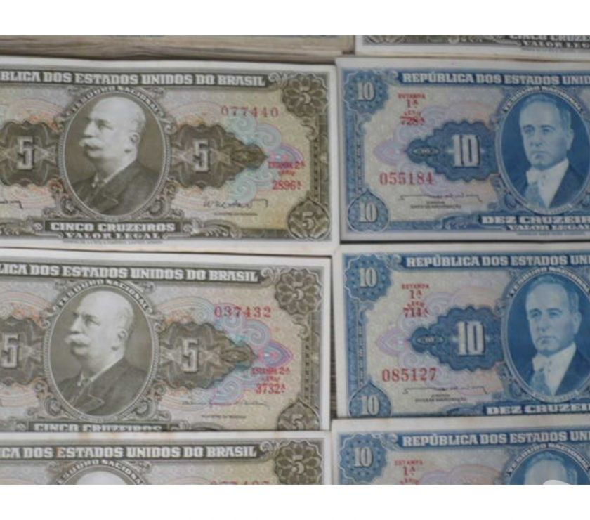 Vendo  notas antigas anos 40 e 50 "SELECIONADAS" R$