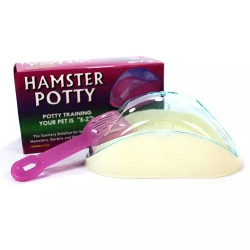Banheiro Hamster Acrílico Com Pazinha Hamster Potty