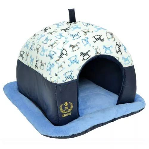 Caminha Tenda Luxo Toca Para Cães Cachorros Gatos Iglu