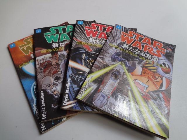 Coleção mangá Starwars uma nova esperança