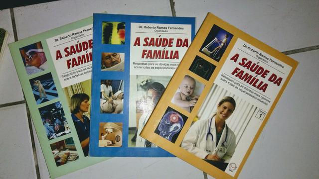 Coleção saúde da família. 3 livros por 10 reais