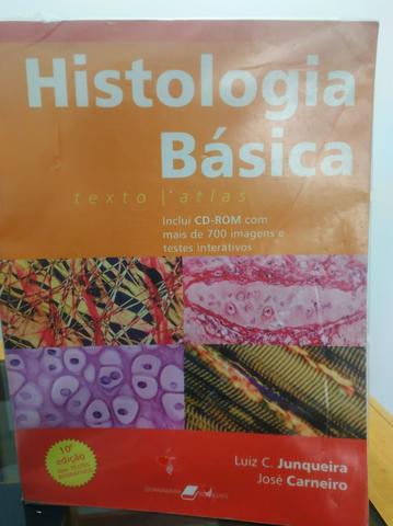 Histologia Básica Junqueira e Carneiro 10ª Edição Ótimo