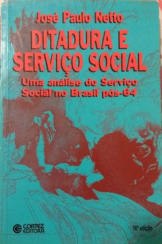 Livro Novo Ditadura e Serviço Social José Paulo Netto