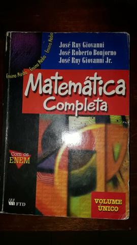 Livro de matemática