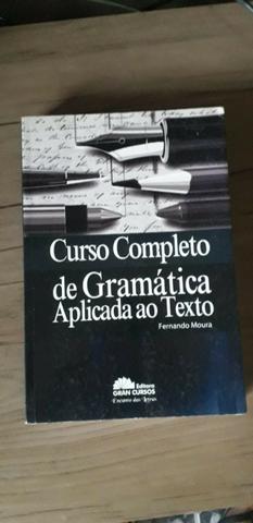 Livro direito concurso curso completo de gramática aplicada