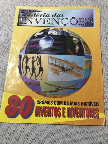 Livro ilustrado História das Invenções - completo