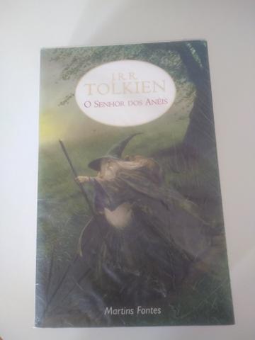 Livro senhor dos anéis - trilogia