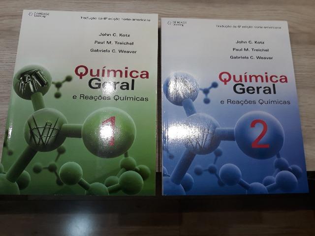 Livros Química Geral - Kotz - 6ª Edição - Volumes 1 e 2