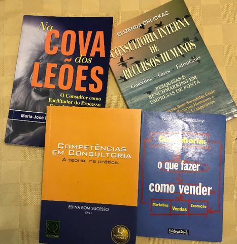 Livros com o tema de Consultoria em excelente estado!