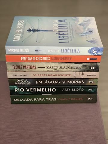 Lote de livros usados