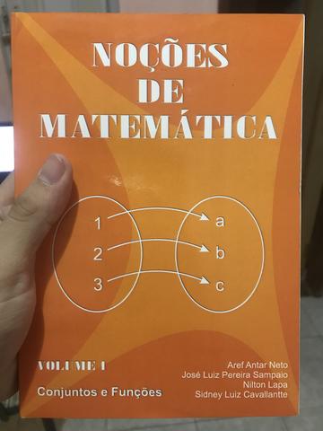 Noções de Matemática (volume I)