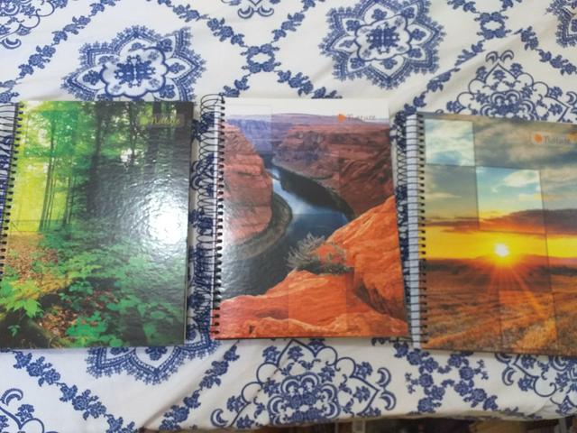 Vende-se cadernos 10 matérias novos