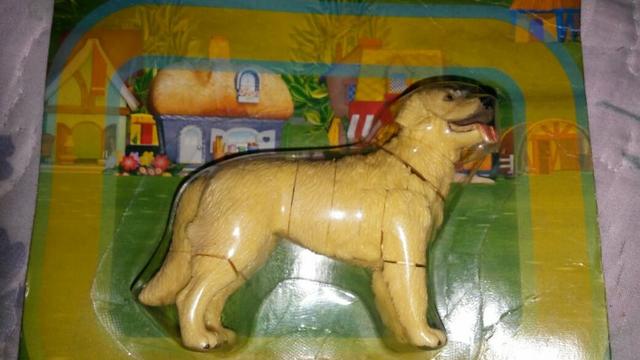 Cachorro 3d Antigo Pet Puzzle Golden Retrivier Quebra