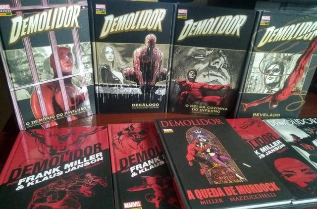 Coleção Demolidor Marvel Deluxe 9 volumes
