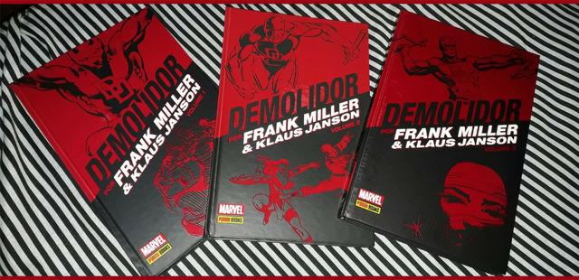 Demolidor Frank Miller vol 1,2,3 Lacrado