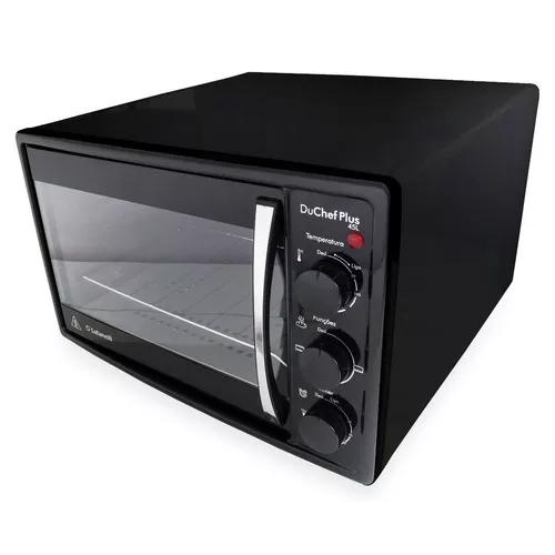 Forno Elétrico De Bancada Safanelli Du Chef Plus 45l Preto