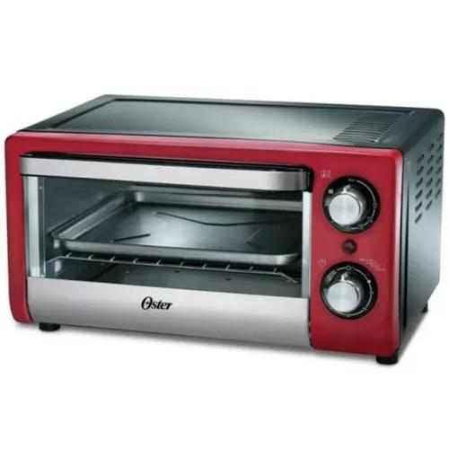 Forno Elétrico Oster Compact 220v Vermelho 10l 3 Funções