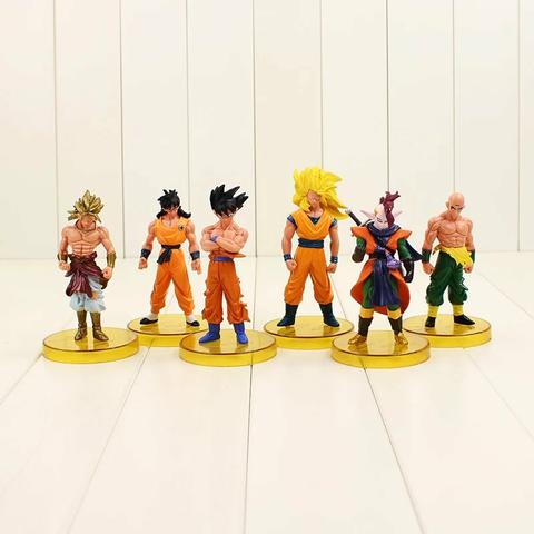 Kit 6pcs dragon ball