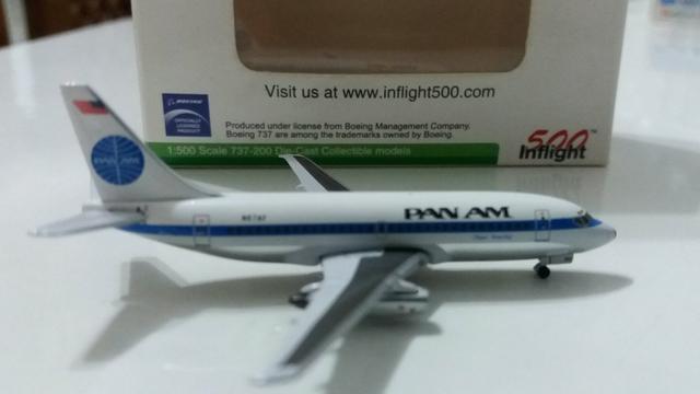 Miniatura Avião Pan Am