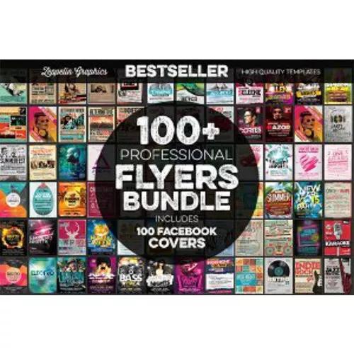 1000 Flyers Editáveis + Brinde