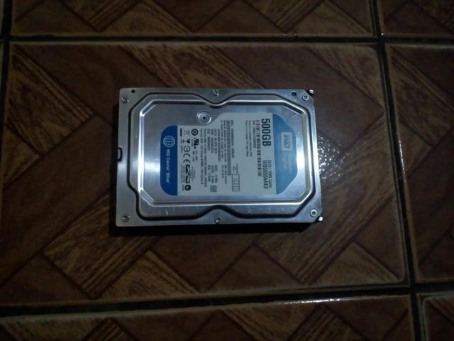 HD 500 sata com defeito