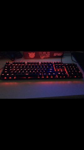 Hyper x allpy fps - switch brown. Somente teclado