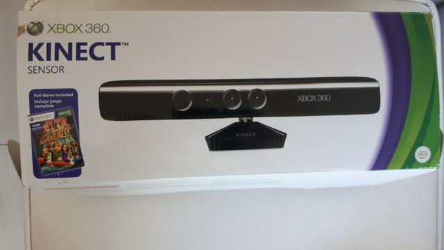 Kinect Sensor Para Xbox 360 + Jogo Kinect Adventures