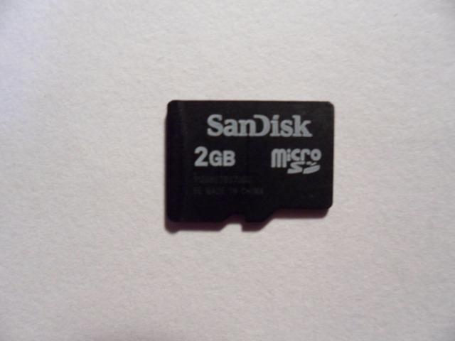 Micro Cartão SD 2gb