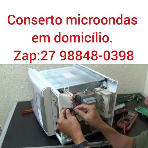 Conserto aparelho microondas na sua casa