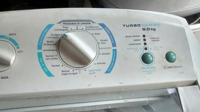 Maquina de lavar Electrolux 9 kgs turbo limpeza