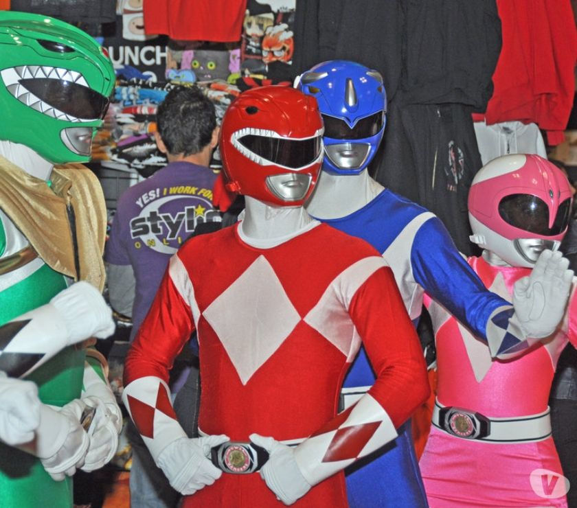 Power Rangers personagens para festas infantis bh e região